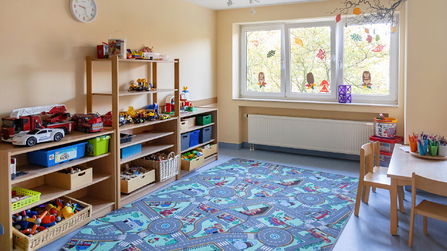 Räumlichkeiten in der Kita Arche Kolping