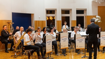 Kolping Orchester spielt im großen Saale